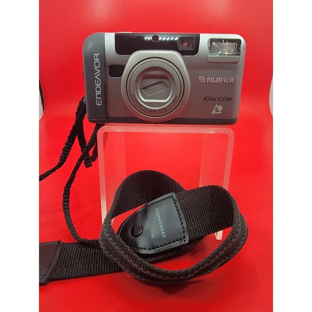 Fujifilm Endeavor 400IX Zoom Camera Point and Shoot APS Film Tested Working
